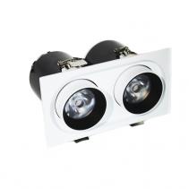 3-SPOT-H0009A-18W (black) 16-T2060-2-12W*2  (white/black)